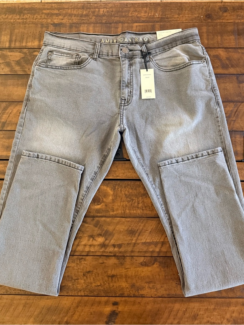 NWT American Rag Men’s Gray Slim Straight Jeans